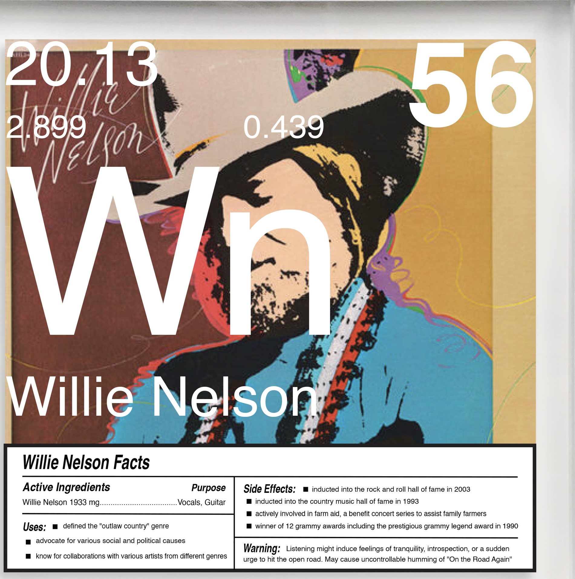 Willie Nelson artwork
